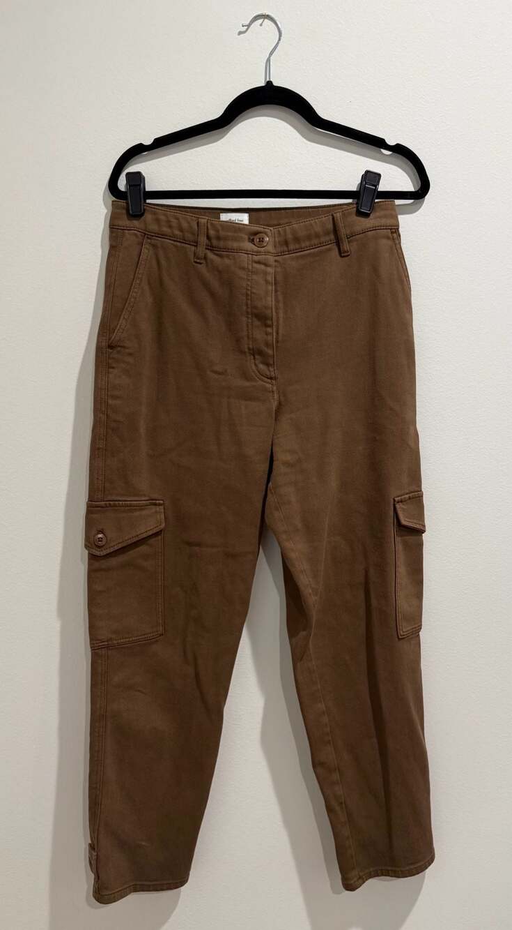 Wilfred Free Modern Cargo Pant Brown Size 10